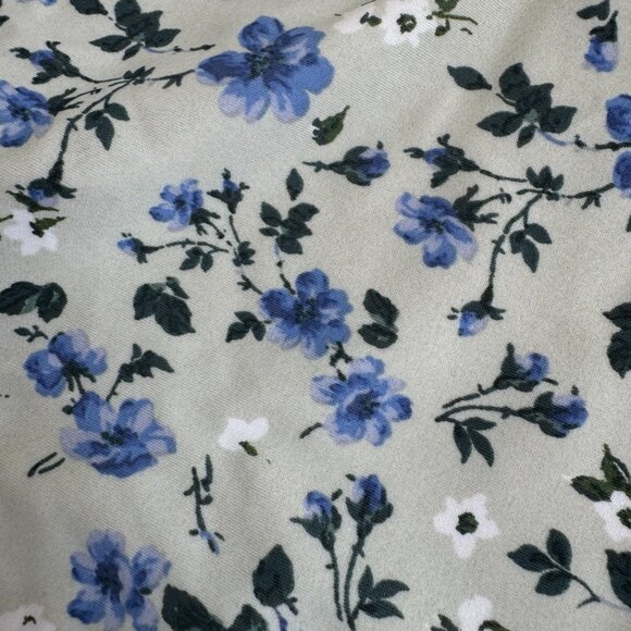 Abercrombie Curve Love Floral Swimsuit Set - Small - Blue and Green - Picture 5 of 5